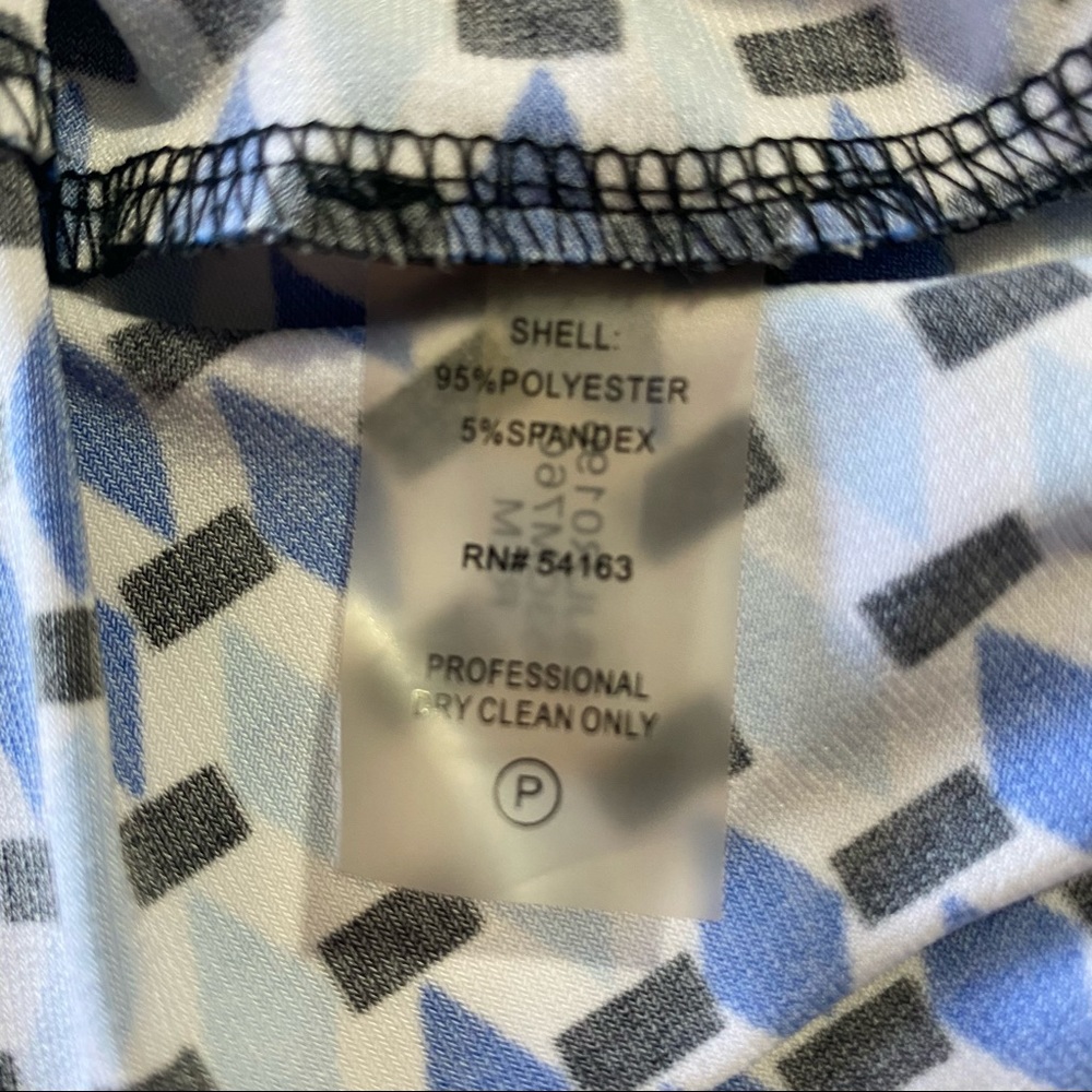 Calvin Klein Patterned Blouse - image 4